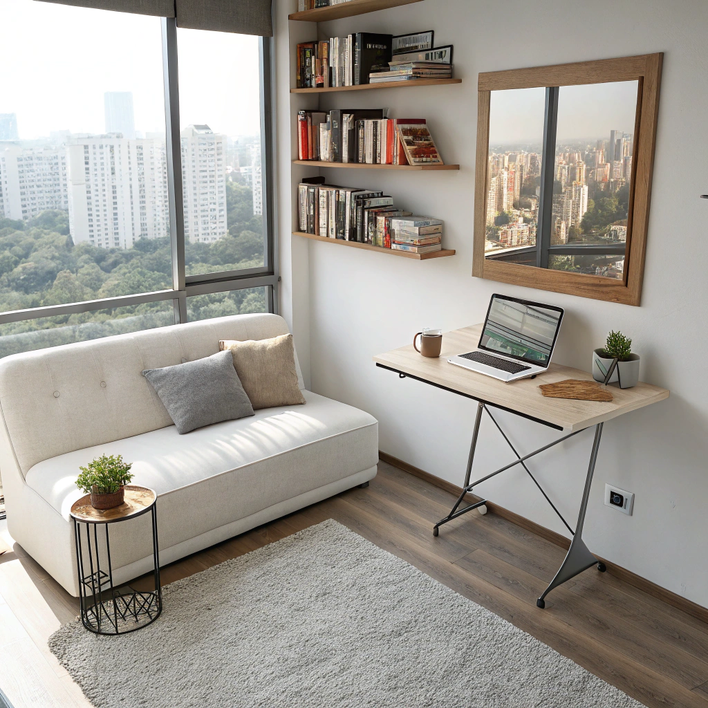 Energy efficient attic workspace